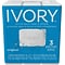 Ivory® Soap Bath Bar, 3.1 oz., 3 Bars/Pack, 24/Case (12364)