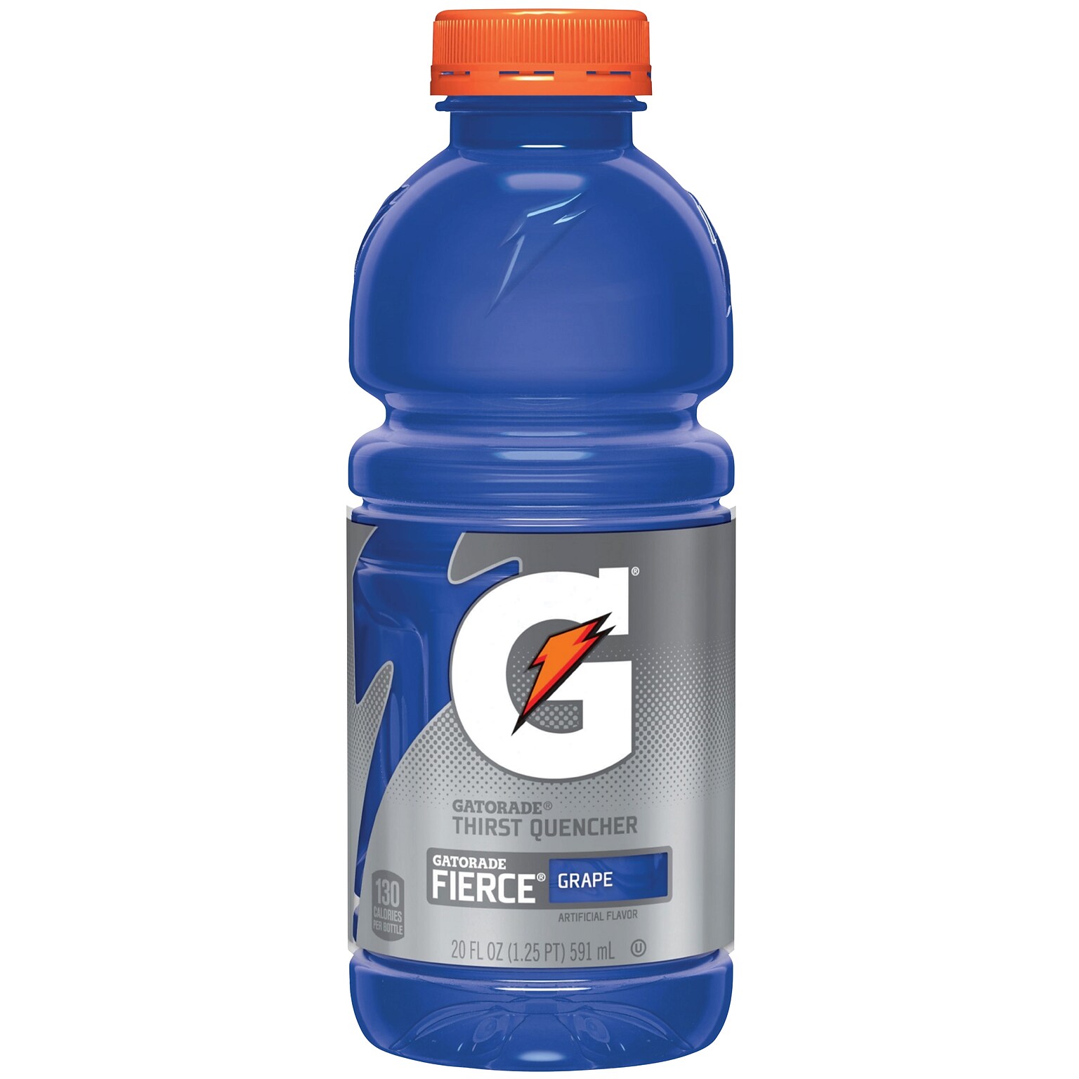 Gatorade Thirst Quencher Fierce Grape, 20 oz., 24 Bottles/Pack (QUA32482)