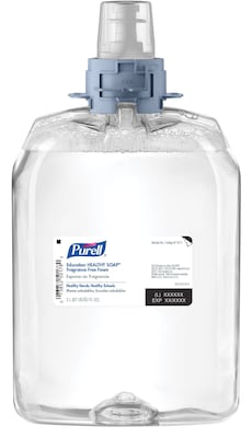 PURELL HEALTHY SOAP Foaming Hand Soap Refill for FMX 20 Dispenser, 2/Carton (5212-02)