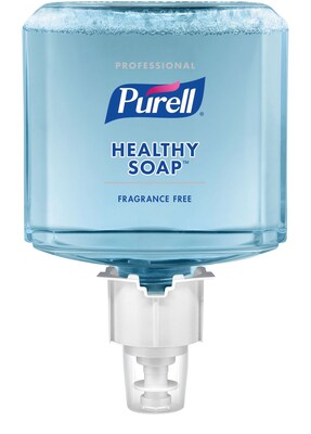 Purell Professional Healthy Soap ES6 Foam Hand Soap Refills, Fragrance Free, 40.5 oz., 2/Carton (6474-02)