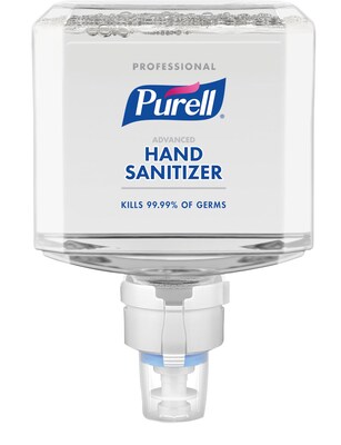 PURELL® Professional Advanced Foaming Hand Sanitizer Refill for ES8 Dispenser, 1200 mL., 2/Carton (7754-02)