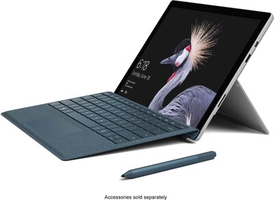 Microsoft Surface Pro 12.3 Multi-touch, 7th-generation Intel Core m3-7Y30, 128GB SSD, 4GB DDR4, Windows 10 Pro