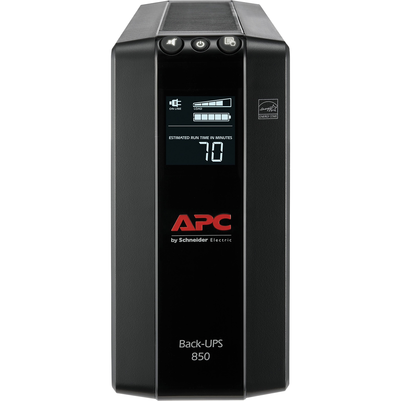 APC Back-UPS Pro Compact Tower 850VA LCD Screen 8 Outlet (BX850M)