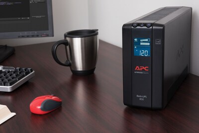 APC Back-UPS Pro Compact Tower 850VA LCD Screen 8 Outlet (BX850M)