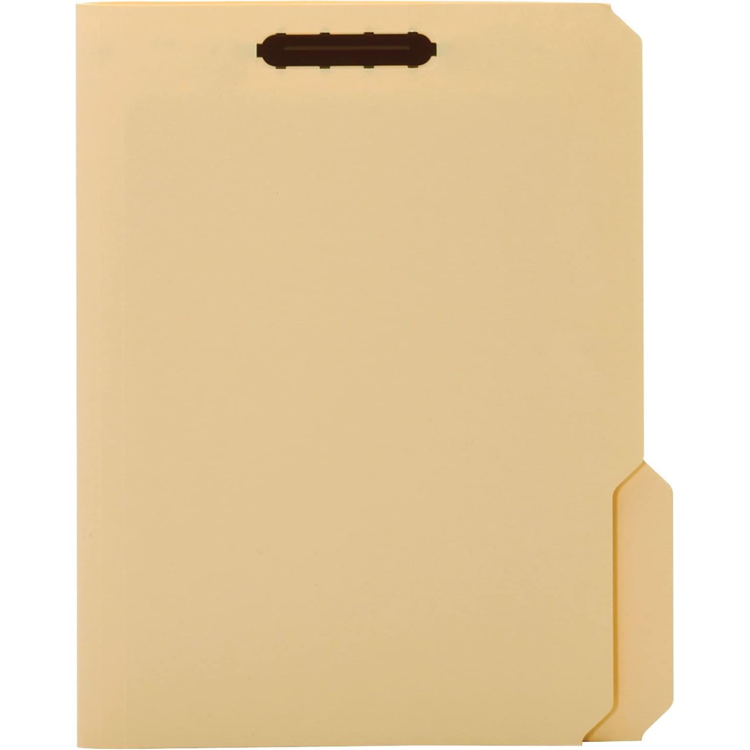 Pendaflex Heavy Duty Manila Fastener Folders, 3/4 Expansion, 1/3 Cut Tabs, Letter Size, Manila, 50/Box (14537-18PT)