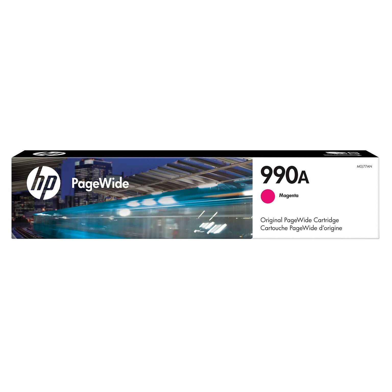 HP 990A Magenta Standard Yield Ink Cartridge (M0J77AN)