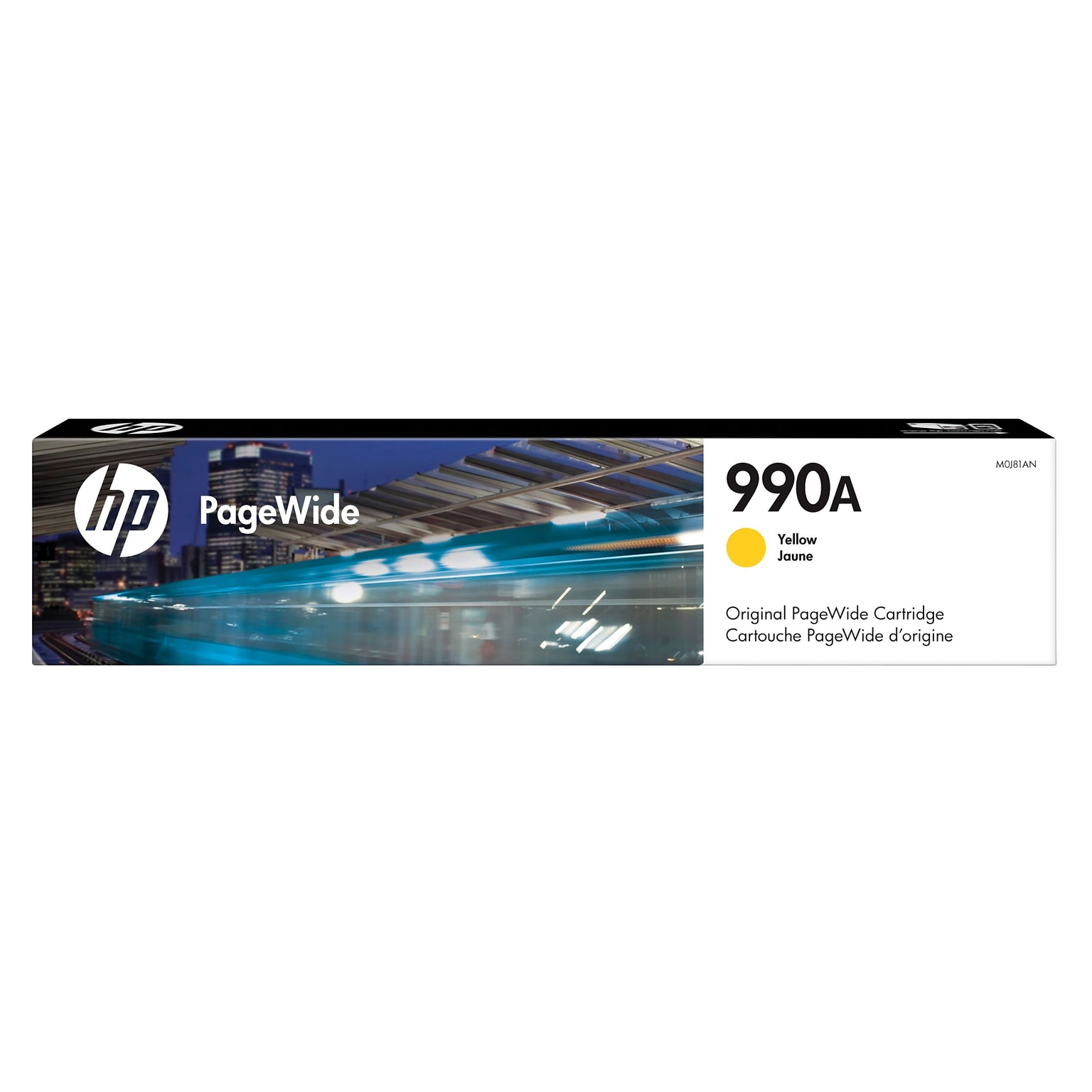 HP 990A Yellow Standard Yield Ink Cartridge (M0J81AN)