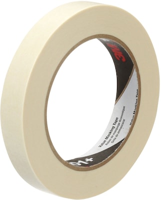 3M Value Masking Tape, Tan, 0.70 x 60 yds., 12 Rolls (101+)