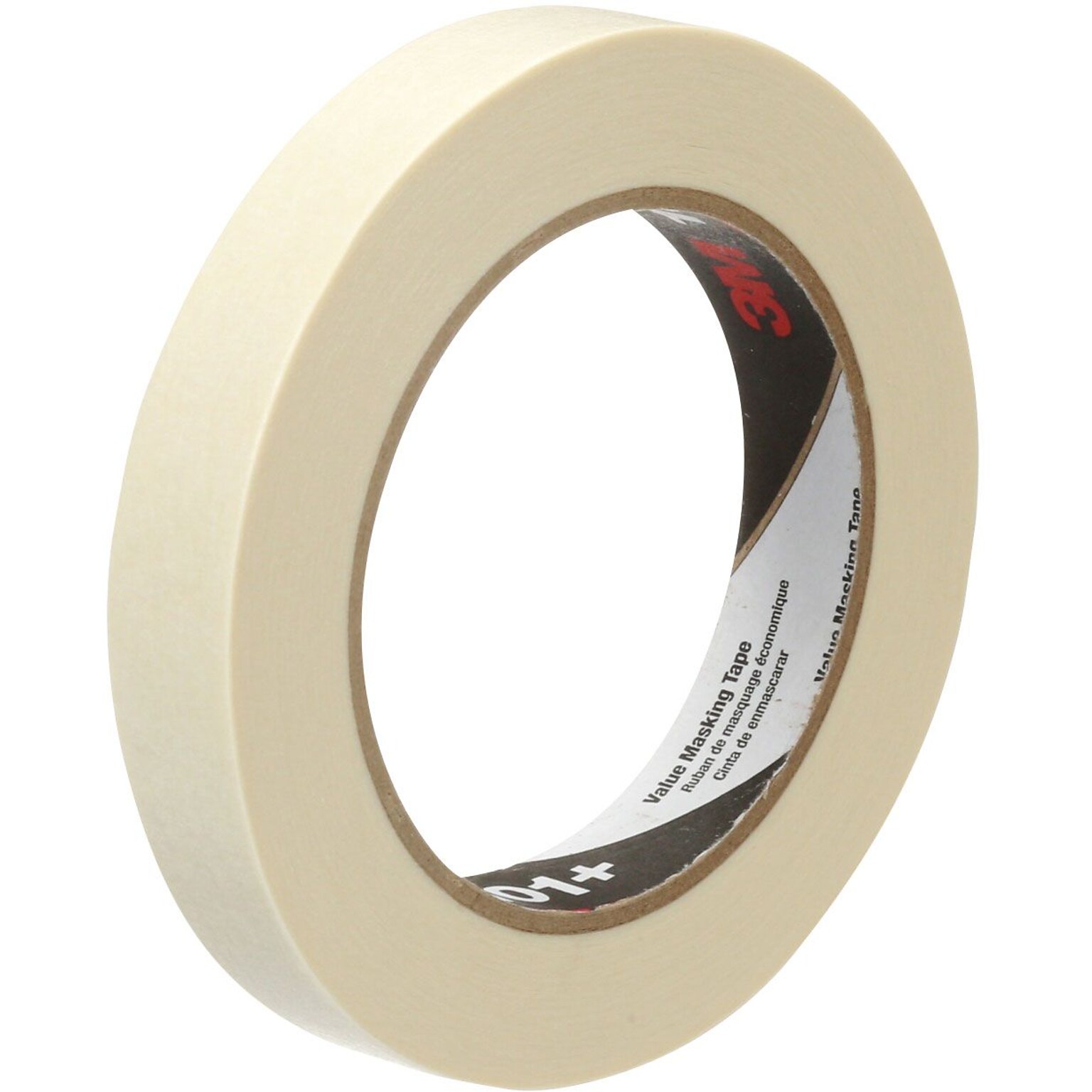 3M Masking Tape, 0.7 x 60 yds., Beige, 12 Rolls/Pack (MMM101-18)