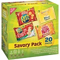 Nabisco Savory Mix Variety Snack Pack, Pack of 20 (MOZ04585)
