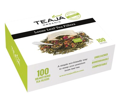 Teaja® Loose Leaf Tea Filter, 100/CT