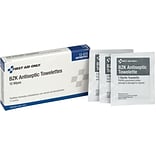 First Aid Only® BZK Antiseptic Towelettes, Pack of 10 (12-018)