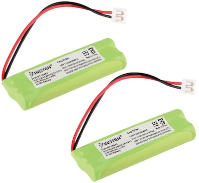 Insten Cordless Home Phone Battery Pack, 2 Pack (1171452)