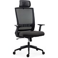 Quill Brand® Tarance Mesh Back Fabric Task Chair, Black (51481)