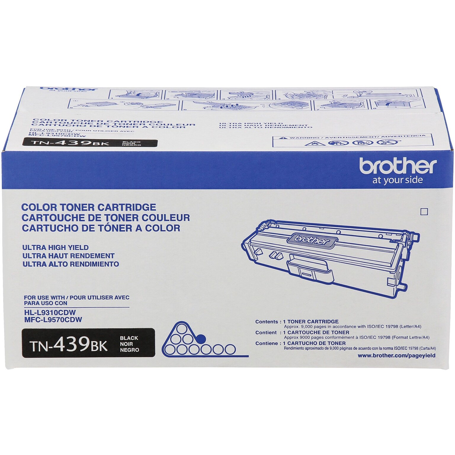 Brother TN-439 Black Ultra High Yield Toner Cartridge  (TN439BK)