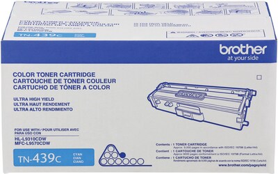 Brother TN-439 Cyan Ultra High Yield Toner Cartridge  (TN439C)