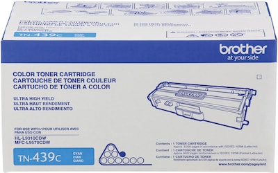 Brother TN-439 Cyan Ultra High Yield Toner Cartridge  (TN439C)