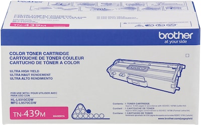 Brother TN-439 Magenta Ultra High Yield Toner Cartridge (TN439M)