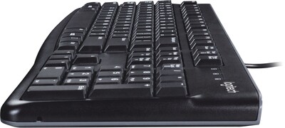 Logitech K120 USB Keyboard, Black (920-002478)