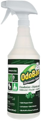 OdoBan® Professional Series Deodorizer Disinfectant, 32oz Spray Bottle, Eucalyptus Scent