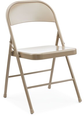 Quill Brand® Banquet/Reception Chair, Tan, 4/Pack (51502)