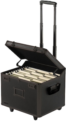 Vaultz Locking Mobile File Chest, Letter/Legal, Tactical Black (VZ00307)