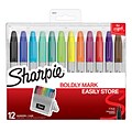 Sharpie Permanent Markers, Fine Tip, Assorted, 12/Pack (1983251)