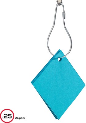 Deflect-o® 2 3/4" Metal Pear Clip, 25/Pack