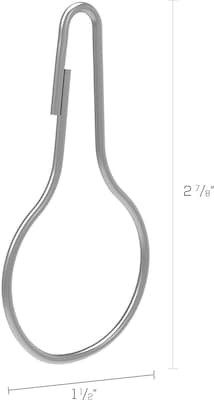 Deflect-o® 2 3/4" Metal Pear Clip, 25/Pack