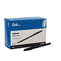 Quill Brand® Stick Pen, Ballpoint Pen, Medium Point, Black, 60/Pack (29250)