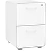 Poppin White Stow 2-Drawer File Cabinet (100413)