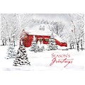 Country Living Holiday Card with Gummed Envelope