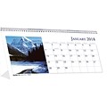 2018 House of Doolittle 8.5 x 4 Desk Top Tent Calendar Earthscapes Scenic (3649)