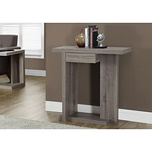 Monarch Specialties Inc. I 2459 32 Console Accent Table, Dark Taupe