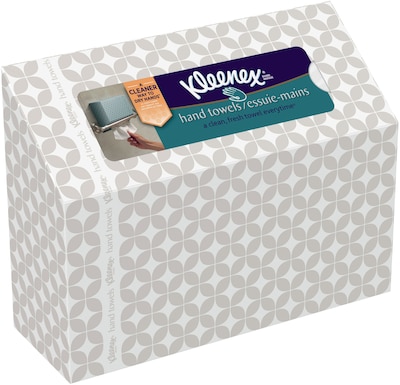 Kleenex Guest Towel Paper Towels, 1-ply, 60 Sheets/Pack, 1 Pack/Carton (38586)
