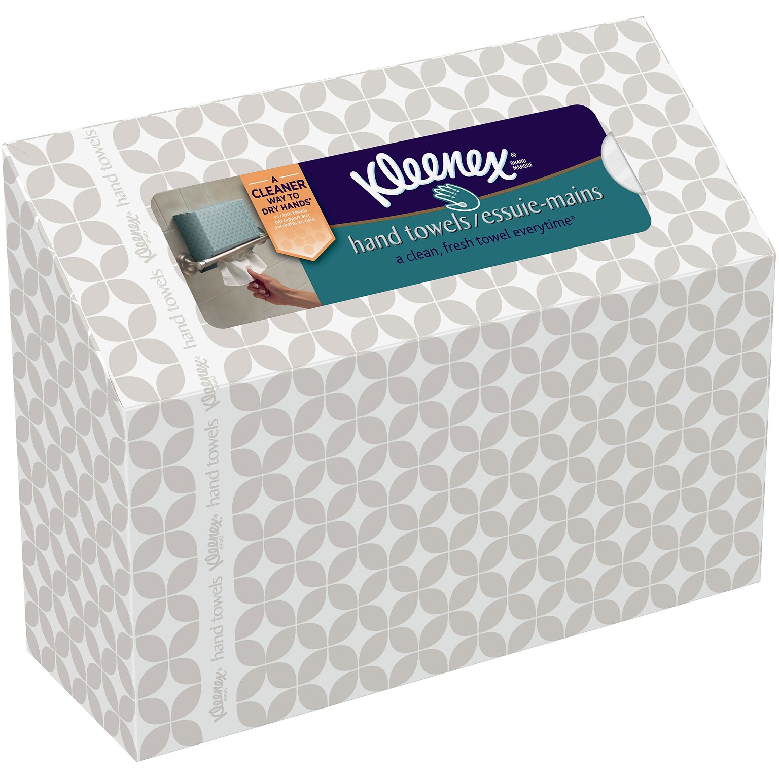Kleenex Guest Towel Paper Towels, 1-ply, 60 Sheets/Pack, 1 Pack/Carton (38586)