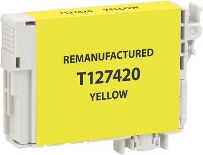 DataProducts Remanufactured Yellow Extra High Yield Ink Cartridge Replacement for Epson 127 (127)