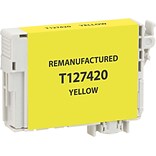DataProducts Remanufactured Yellow Extra High Yield Ink Cartridge Replacement for Epson 127 (127)