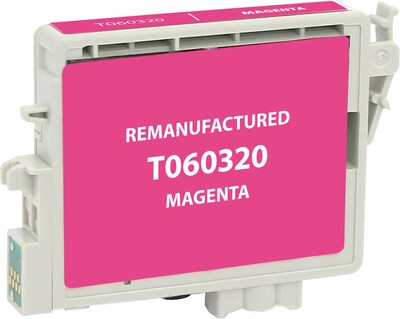 Clover Imaging Group Remanufactured Magenta Standard Yield Ink Cartridge Replacement for Epson T0603 (60)