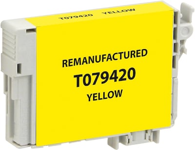 CIG Remanufactured Inkjet Cartridge, Epson 79 (T079420), Yellow, High Capacity