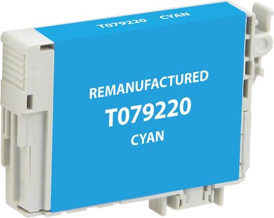 Clover Imaging Group Remanufactured Cyan High Yield Ink Cartridge Replacement for Epson T0792 (79)