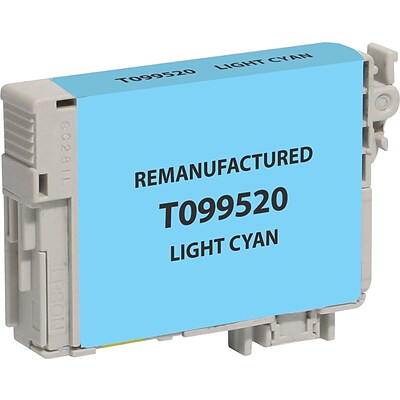 Clover Imaging Group Remanufactured Light Cyan Standard Yield Ink Cartridge Replacement for Epson T0995 (99)