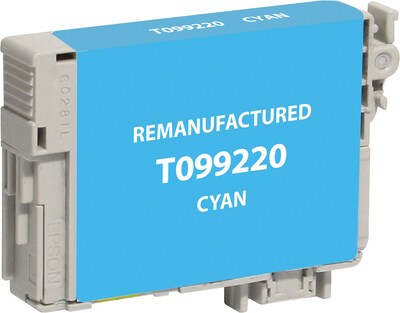 Clover Imaging Group Remanufactured Cyan Standard Yield Ink Cartridge Replacement for Epson T0992 (99)