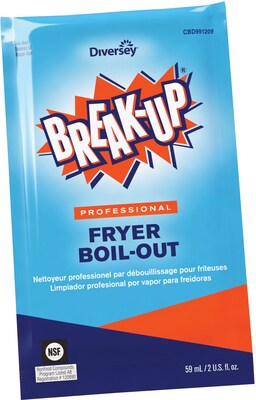 Break-Up Professional Fryer Boil-Out, 2 oz. Packets, 36/Carton (CBD991209)