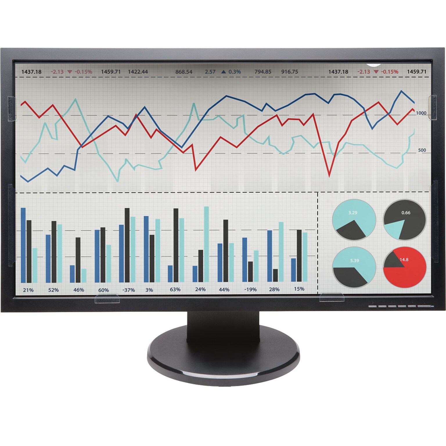 Kensington® FP240W9 Privacy Screen for 24 Widescreen Monitors (16:9)