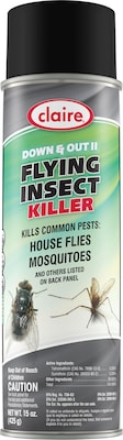 Claire® Down & Out II Flying Insect Killer, 15 Oz.