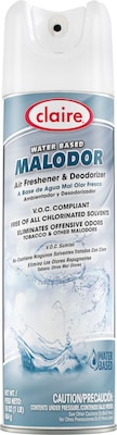 Claire® Water Based Malodor Air Freshener & Deodorizer, 16 Oz. (CL-343)