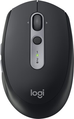 Logitech M590 Wireless Multi-Device Silent Mouse, Black (910-005014)