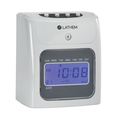 Lathem Top-Feed Time Clock Starter Bundle (400E-KIT)