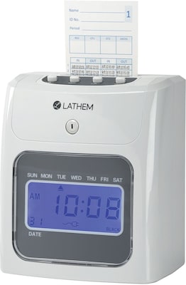 Lathem Top-Feed Time Clock Starter Bundle (400E-KIT)